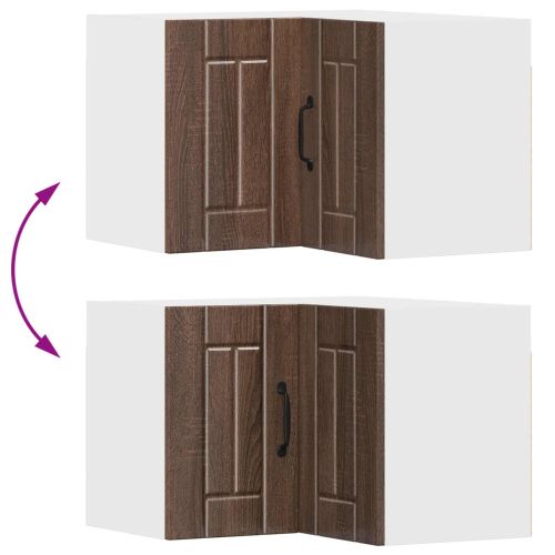 Кухненски шкаф Кафяв дъб 57 x 57 x 40 см Инженерно дърво