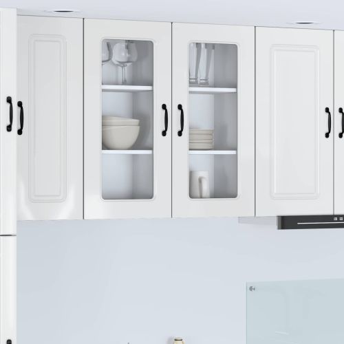 Кухненски шкаф Kalmar Лъскаво бяло 40 x 31 x 80 см