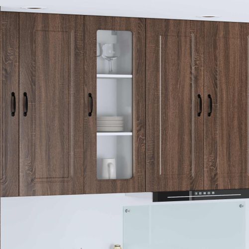 Кухненски шкаф със съхранение Kalmar Кафяв дъб 40 x 31 x 100 см