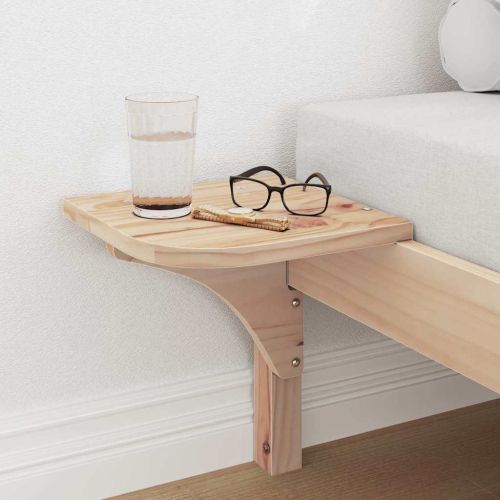 Рамка за легло Естествен 75 x 190 cm Солидно борово дърво