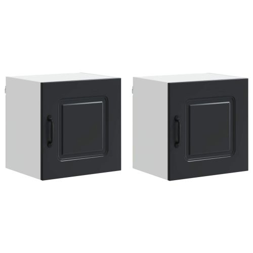Кухненски шкаф Kalmar 2 pcs Черно 40 x 31 x 40 см
