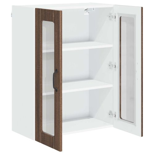 Кухненски шкаф Кафяв дъб 60 x 31 x 80 см Инженерно дърво