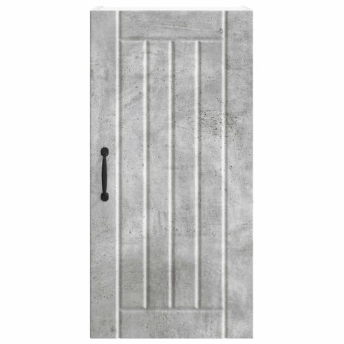 Кухненски шкаф Циментено сиво 40 x 31 x 80 см Инженерно дърво