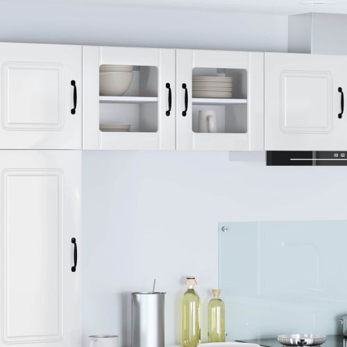 Кухненски шкаф Лъскаво бяло 40 x 31 x 40 см Инженерно дърво