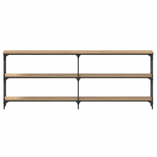 Конзолна маса дъб артизан 200 x 29 x 75 cm