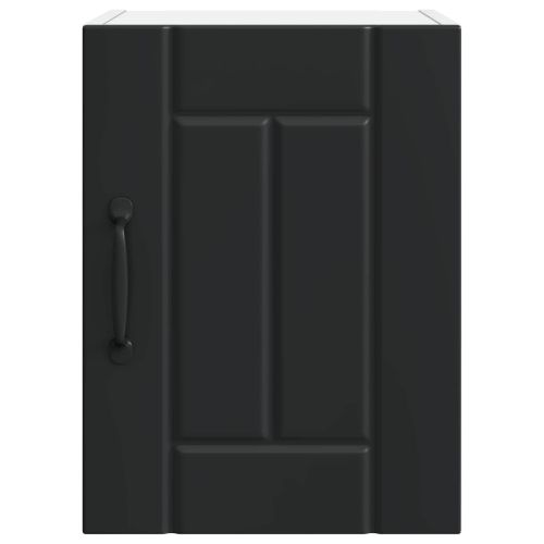 Кухненски шкаф Черно 30 x 31 x 40 см Инженерно дърво