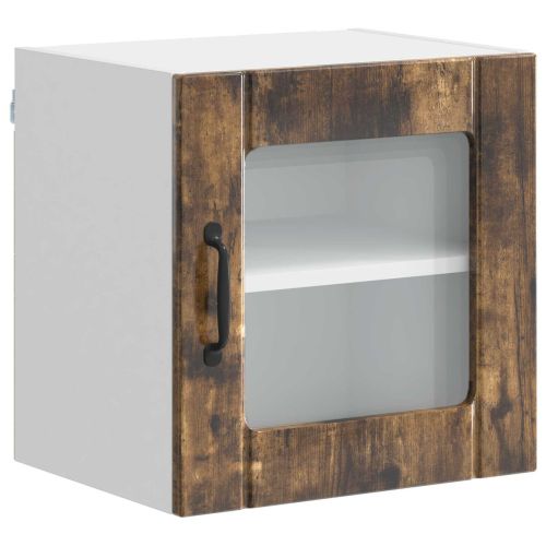 Кухненски шкаф 2 pcs Димян дъб 40 x 31 x 40 см Инженерно дърво