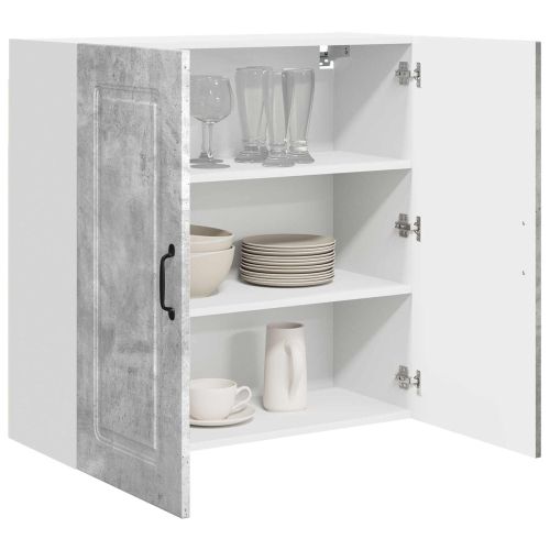 Кухненски шкаф Kalmar Циментено сиво 80 x 31 x 80 см