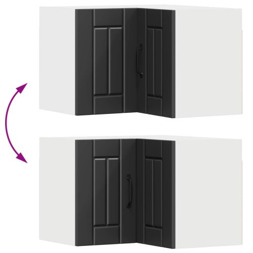 Кухненски шкаф Черно 57 x 57 x 40 см Инженерно дърво