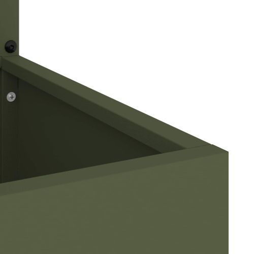 Екран за градинска неприкосновеност Маслиненозелен 50 x 140 cm