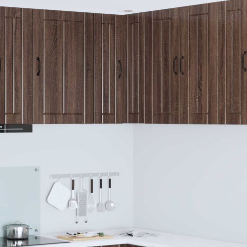 Кухненски шкаф Кафяв дъб 57 x 57 x 80 см Инженерно дърво