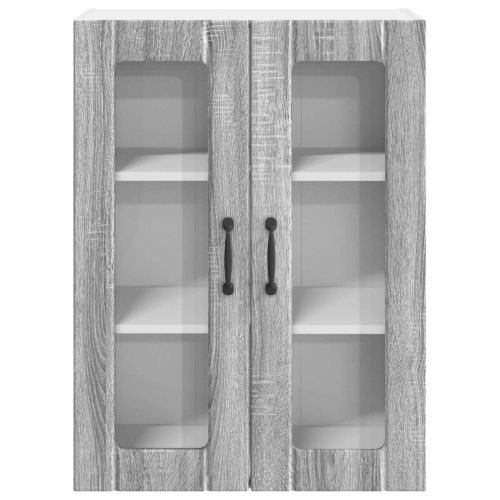 Кухненски шкаф Сив Сонома 60 x 31 x 80 см Инженерно дърво