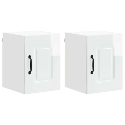 Кухненски шкаф Kalmar 2 pcs Лъскаво бяло 30 x 31 x 40 см