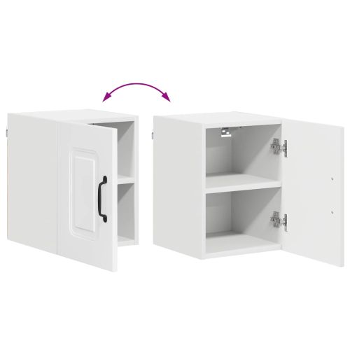 Кухненски шкаф Kalmar 2 pcs Лъскаво бяло 30 x 31 x 40 см