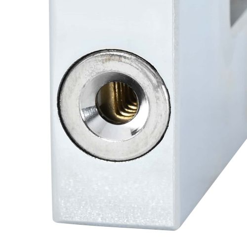 Катинар 2 pcs Сребрист 8,7 x 1,9 x 5,5 см Желязо