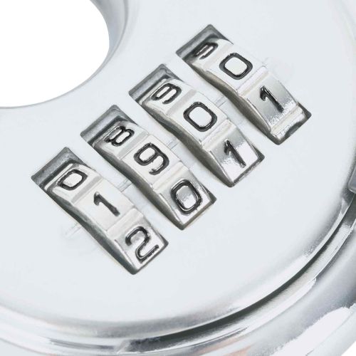 Заключващи катинари с ключове 6 pcs Сребрист 7 x 2.3 x 7 см