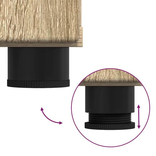 Служебен шкаф Сонома дъб 55,5 x 29 x 100 см Инженерно дърво