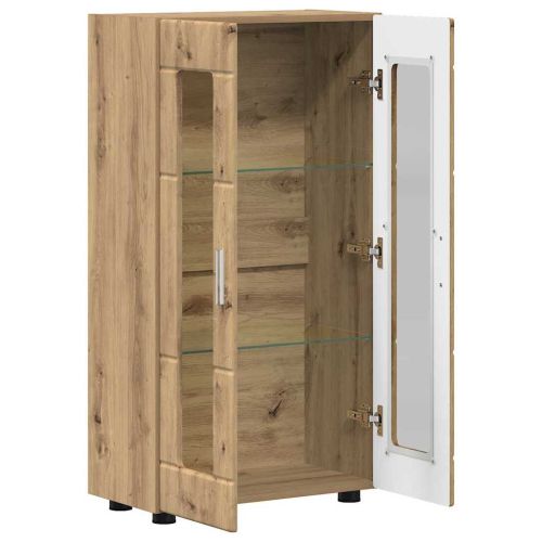 Служебен шкаф с рафт Дъб 55,5 x 29 x 100 см Инженерно дърво