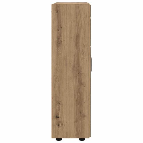 Служебен шкаф с рафт Дъб 55,5 x 29 x 100 см Инженерно дърво