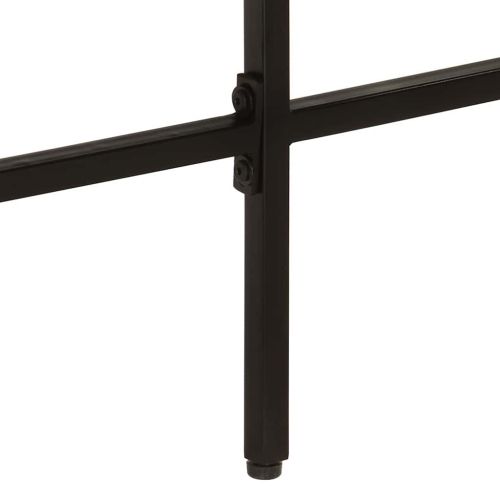 Бюро 165x110x77 см мангово дърво масив и желязо