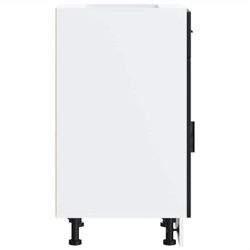 Кухненски шкаф Porto, черен, инженерно дърво