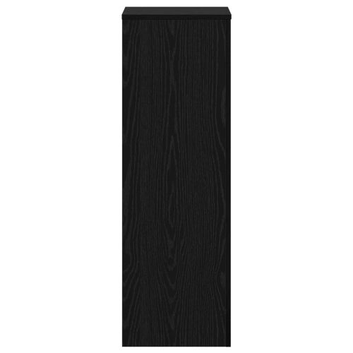 Стойка за растения Черния дъб 33 x 33 x 100 cm Инженерно дърво