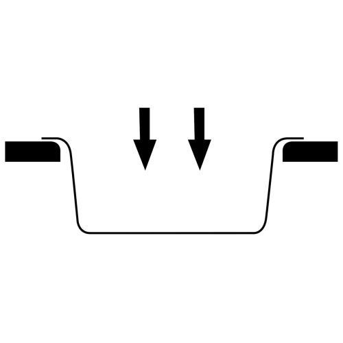 Кухненска мивка Бяло 48 x 48 x 20.5 см Гранит