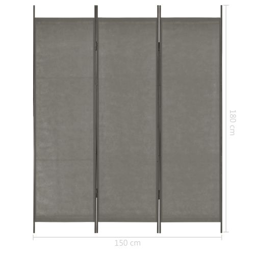 Разделители за стаи Сив текстил