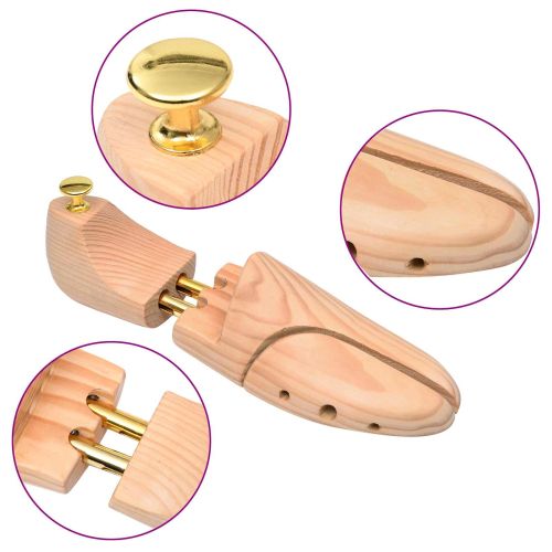 Дървесини за обувки 5 pcs Кафяво 30.5 x 10 x 8 см Солиден бор