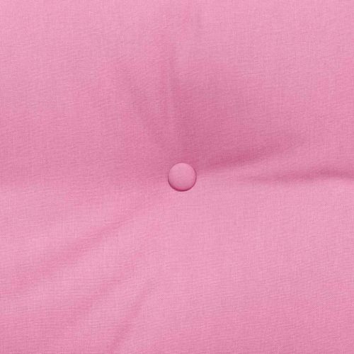 Възглавница за гръб Розово 140 x 24 x 50 см текстил