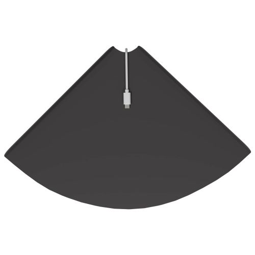 Стенен рафт с рафт със съхранение 2 pcs Черно 30 x 30 x 2 см