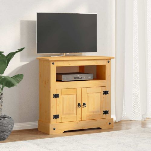 Конзолна маса, мексикански бор, стил Корона, 80x43x78 cм