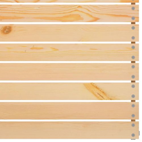 Градински лаундж комплект, 8 части, бор масив