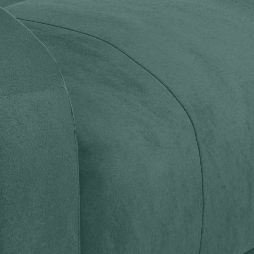 Изправящ стол, тъмнозелен, кадифе