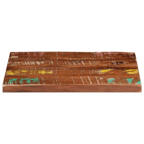 Плот за маса 60x50x2,5 см правоъгълен регенерирано дърво масив