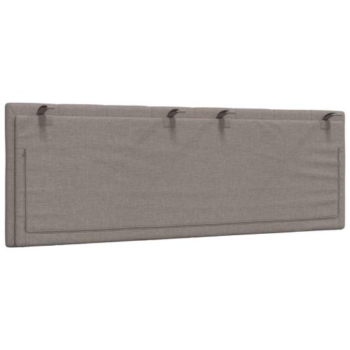 Мека табла за легло Hanko, таупе, 120 см, плат