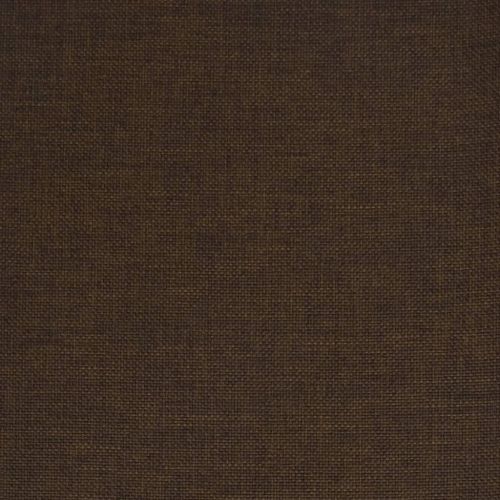 Изправящ масажен стол, тъмнокафяв, текстил