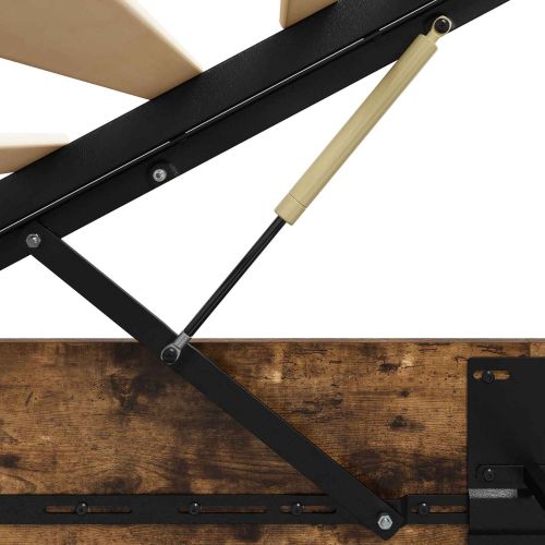 Отоманско легло със съхранение Димян дъб 193 x 120 x 25 см ПДЧ