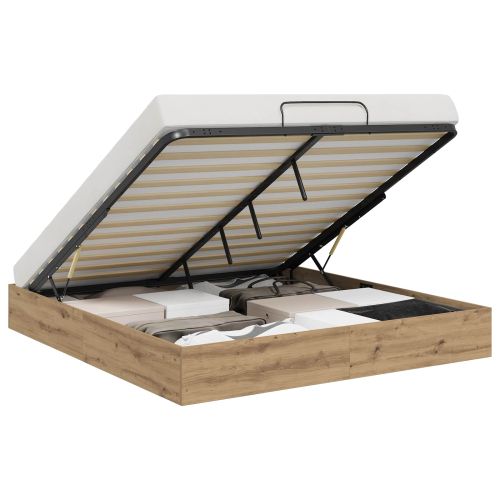 Отоманско легло Дъб Артизан 193 x 120 x 25 см ПДЧ