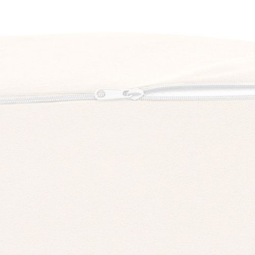 Постелка за крака Бяло 68 x 40 x 18 см
