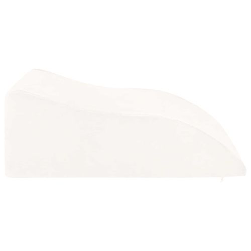 Постелка за крака Бяло 68 x 40 x 18 см