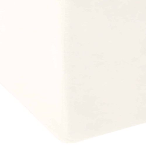 Постелка за крака Бяло 68 x 40 x 18 см