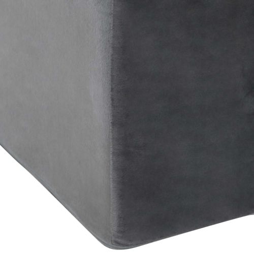 Постелка за крака Сив 68 x 40 x 18 см