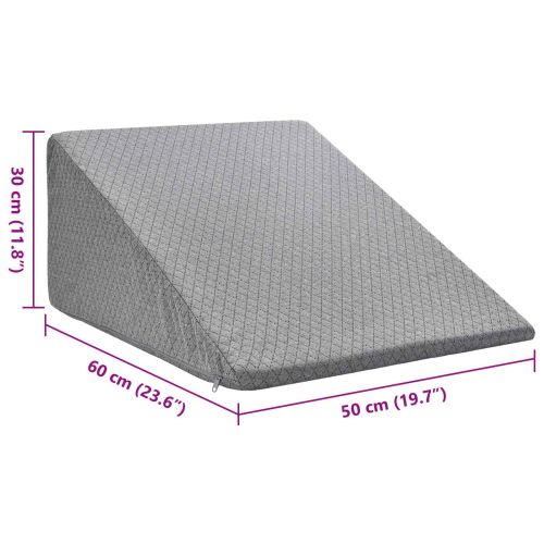 Възглавничка за крака Едноцветен Сив