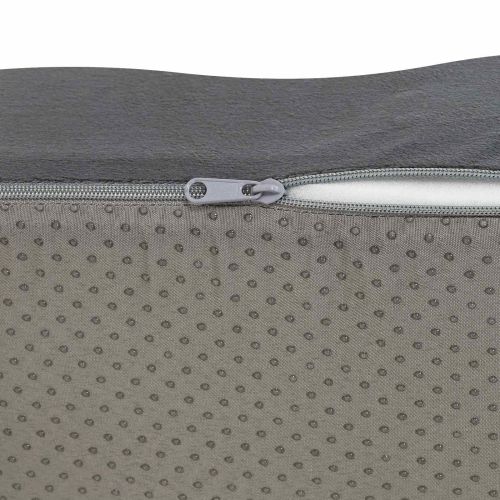 Възглавница за сядане Едноцветен Сив