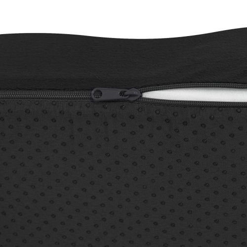 Възглавница за сядане Едноцветен Черно