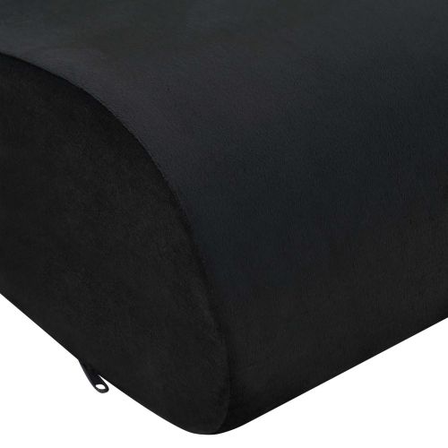 Възглавница за сядане Едноцветен Черно