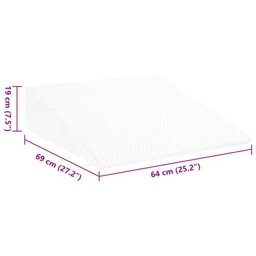 Възглавница за лагер Едноцветен Бяло