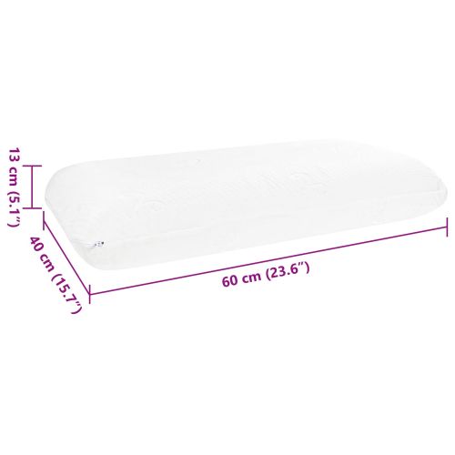 Възглавница за спане Едноцветен 60 x 40 x 13 см