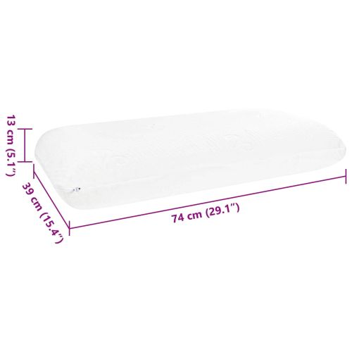 Възглавница за спане Едноцветен 74 x 39 x 13 см